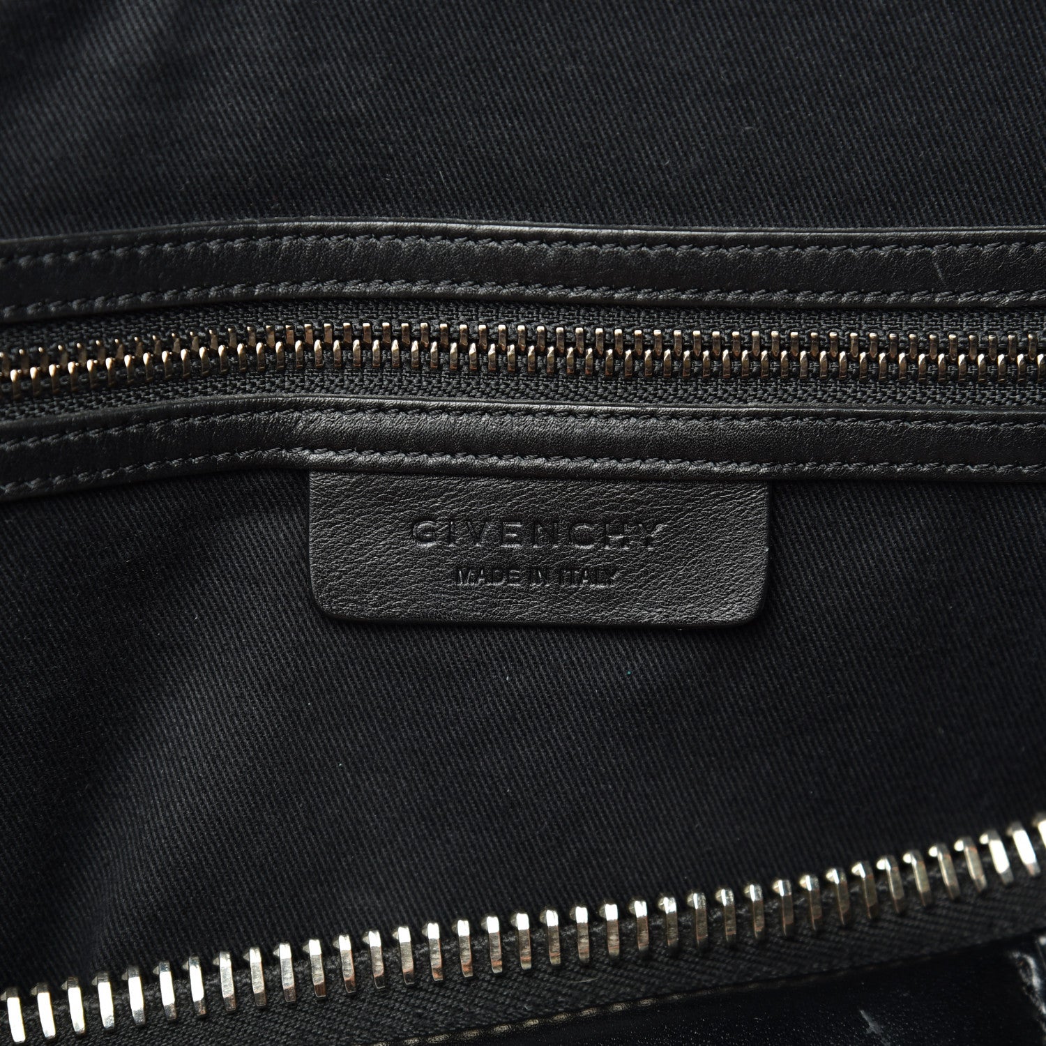 Givenchy Shiny Lord Calfskin Medium Antigona Black 7 of 12