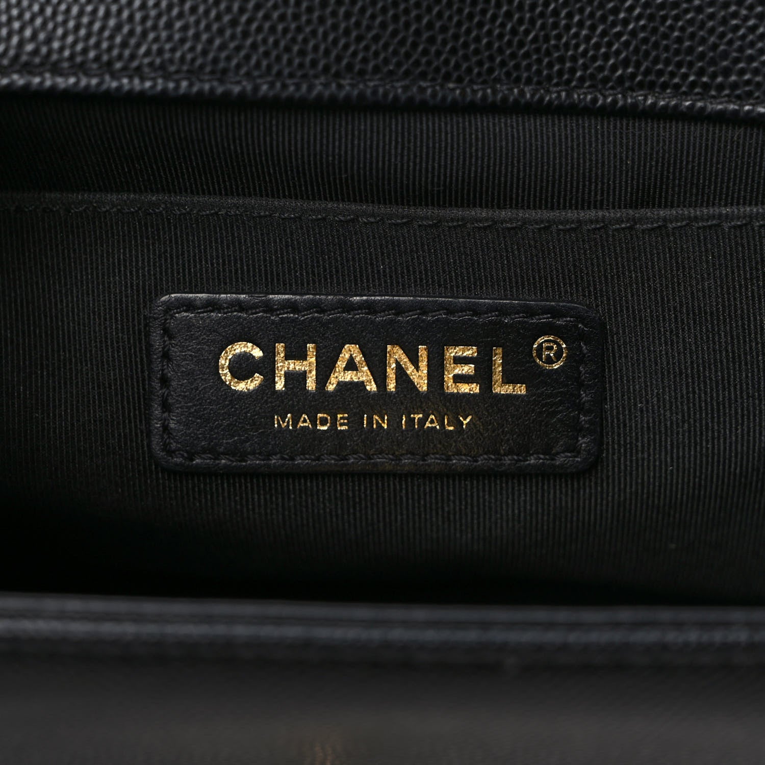 Chanel Caviar Quilted Medium Boy Flap Black 6 of 9