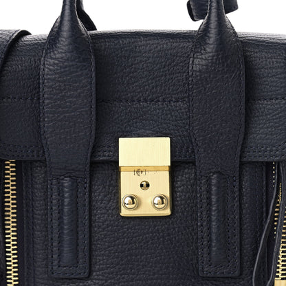 3.1 Phillip Lim Textured Calfskin Mini Pashli Satchel Ink 7 of 12