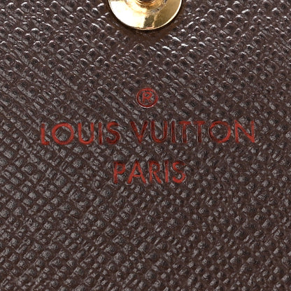 Louis Vuitton Damier Ebene Sarah Wallet NM 6 of 11