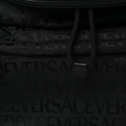Versace Nylon Logo Neo Backpack Black 8 of 11