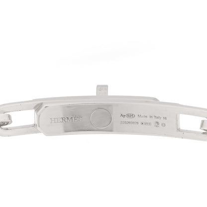 Hermes Sterling Silver Kelly Chaine Bracelet 3 of 4