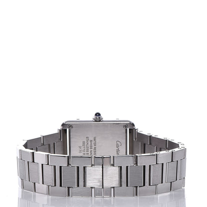 Cartier Stainless Steel 24mm Tank Solo Quartz Watch 3 of 9