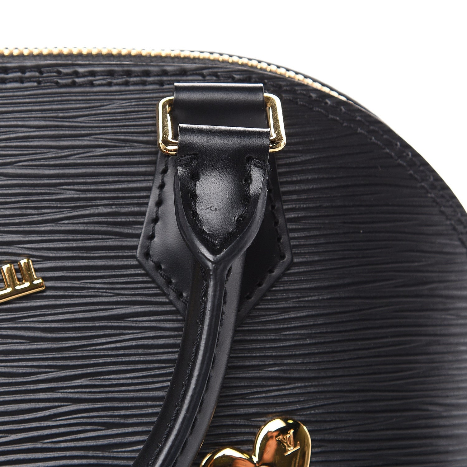 Louis Vuitton Epi Love Lock Alma BB Black 12 of 14