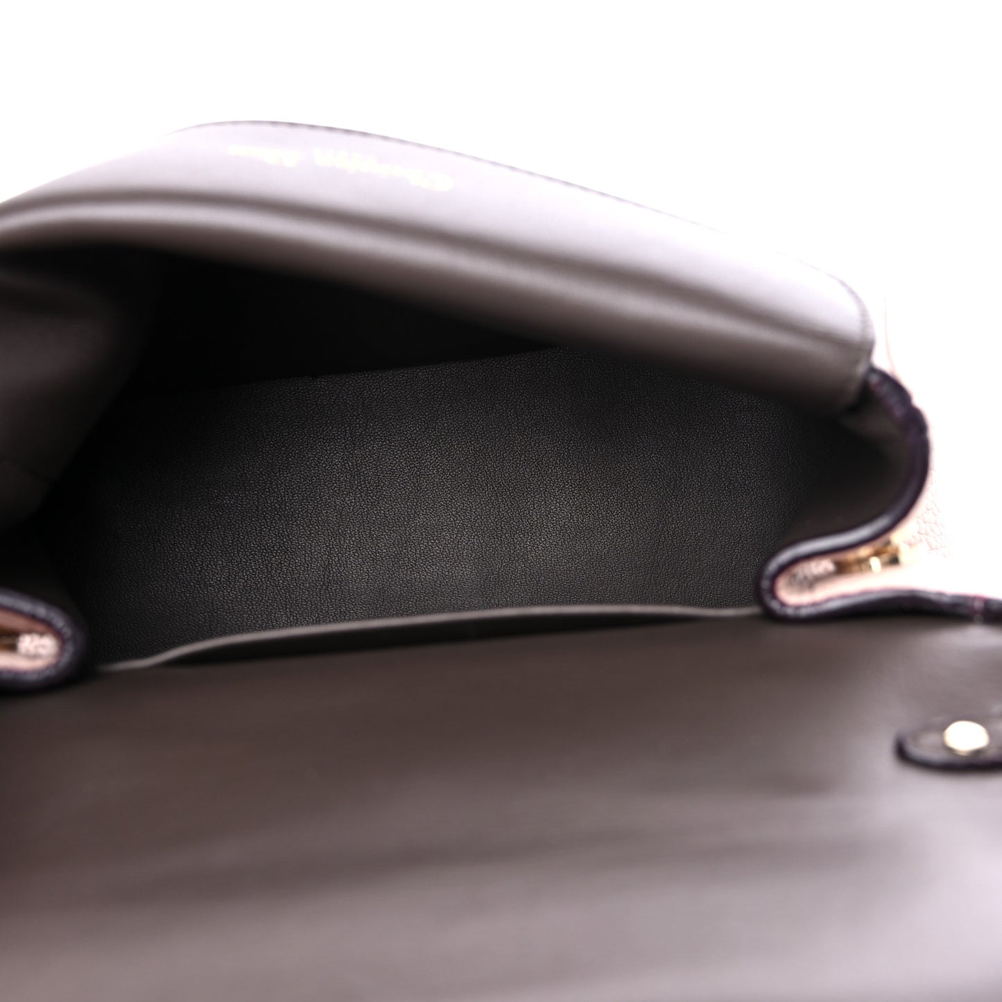 Bullcalf Mini Be Dior Flap Rose Poudre