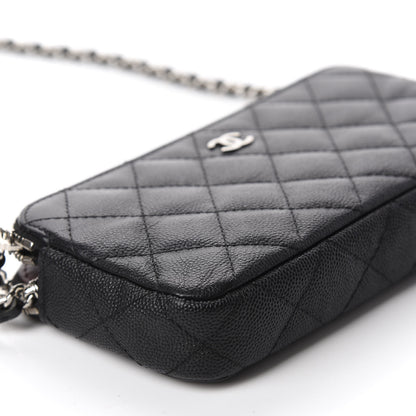 Chanel Caviar Quilted Small Clutch With Chain Black 6 of 12