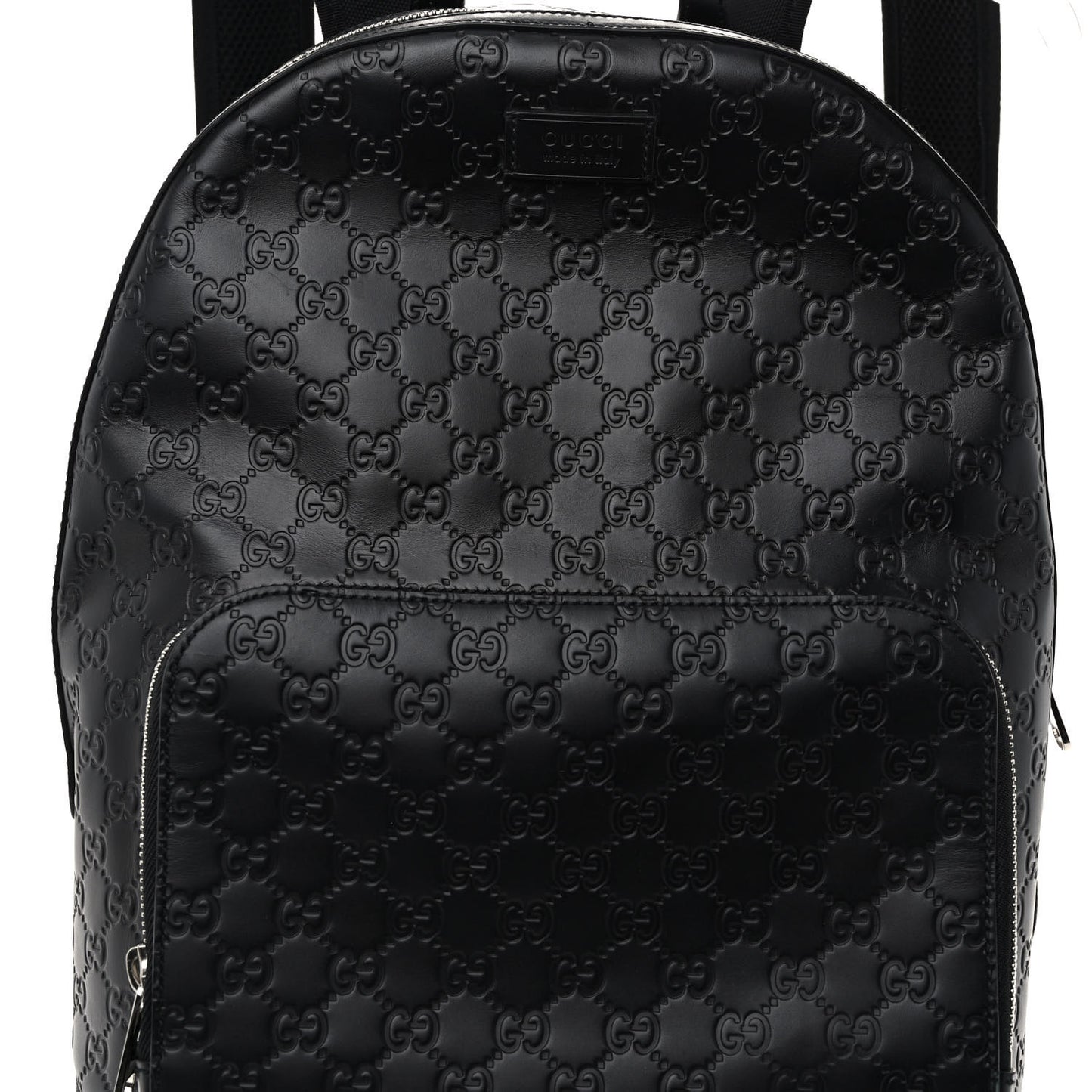 Guccissima Signature Day Backpack Black