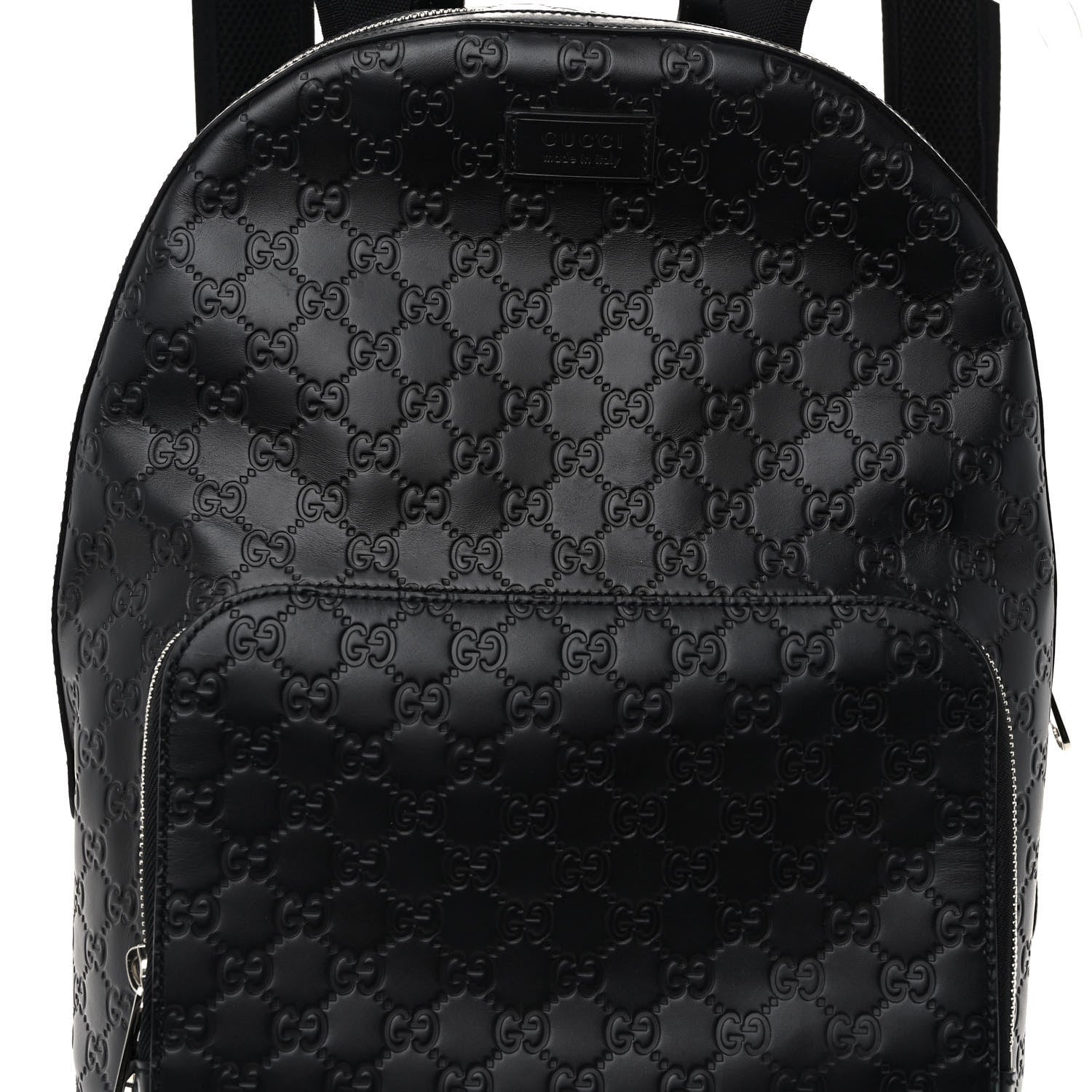 Gucci Guccissima Signature Day Backpack Black 8 of 11