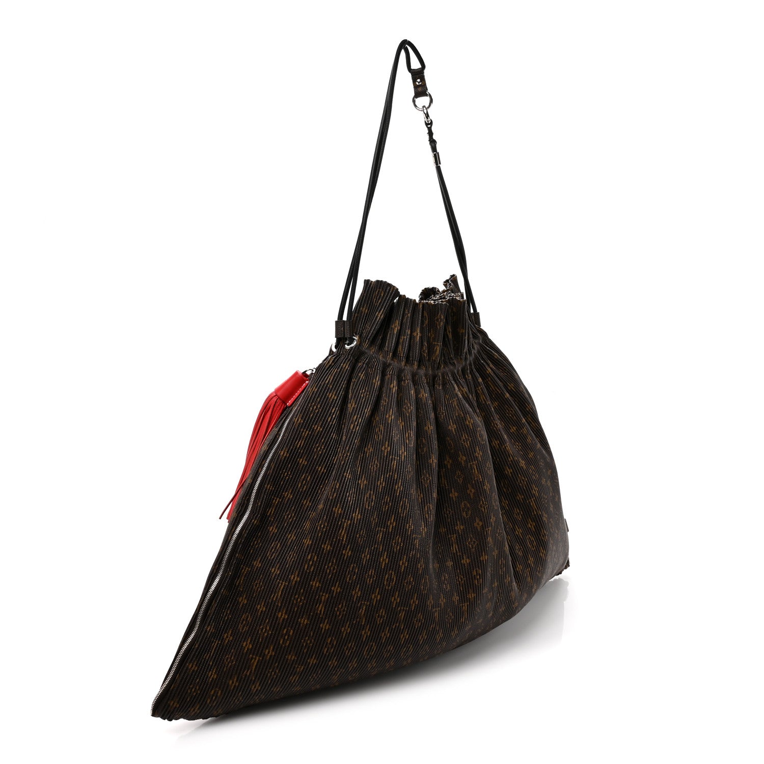 Louis Vuitton Monogram Canvas Pleated Explorer GM 2 of 9