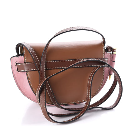Loewe Calfskin Mini Gate Crossbody Bag Pastel Pink Tan 3 of 10