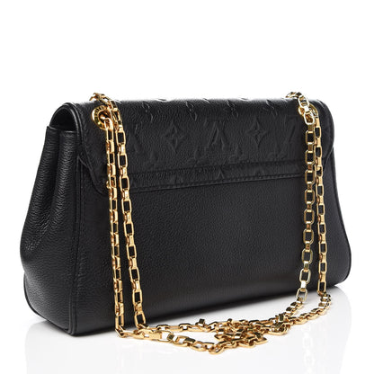 Louis Vuitton Empreinte Saint Germain PM Black 4 of 8