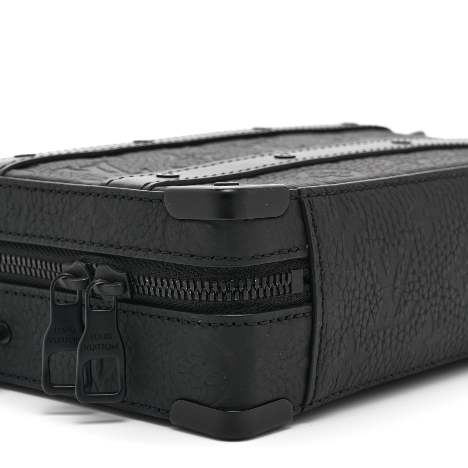 Louis Vuitton Taurillon Monogram Soft Trunk Black 8 of 9