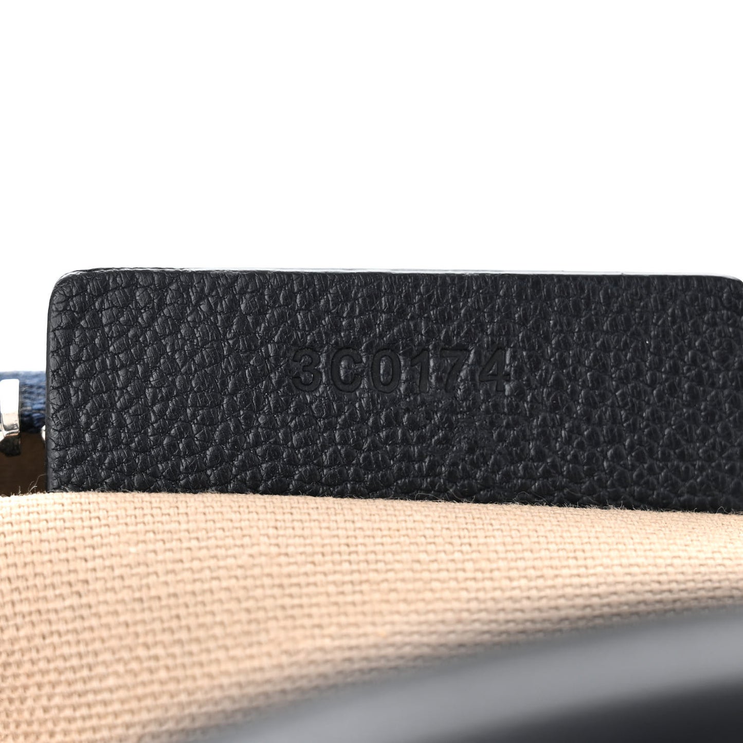 Sugar Goatskin Mini Antigona Navy