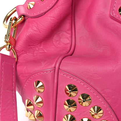 Louis Vuitton Calfskin Embossed Courtney MM Fuchsia 21 of 30