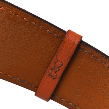 Hermes Swift 45mm Apple Watch Single Tour Band Orange 8 of 9