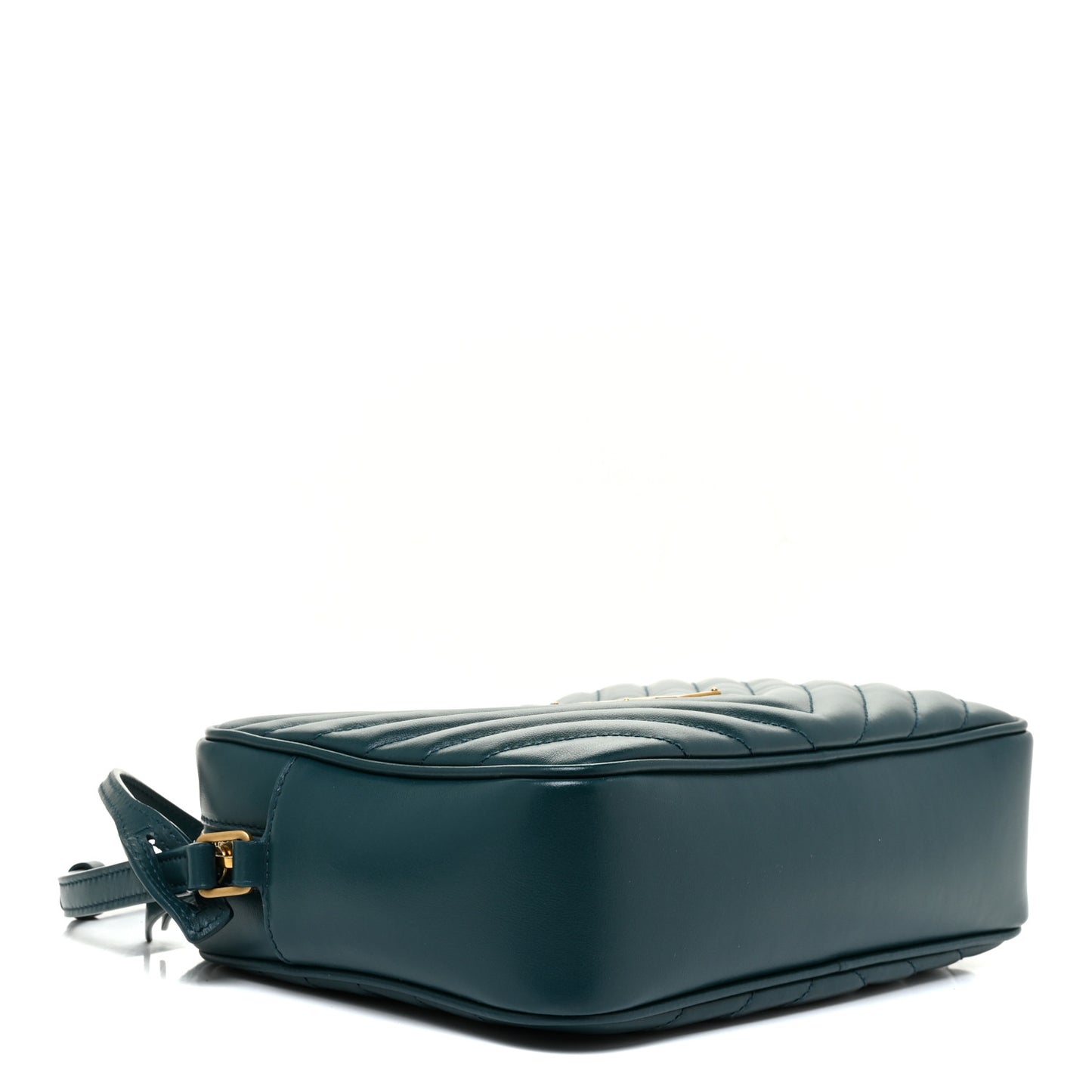 Calfskin Matelasse Monogram Lou Camera Bag Sea Turquoise
