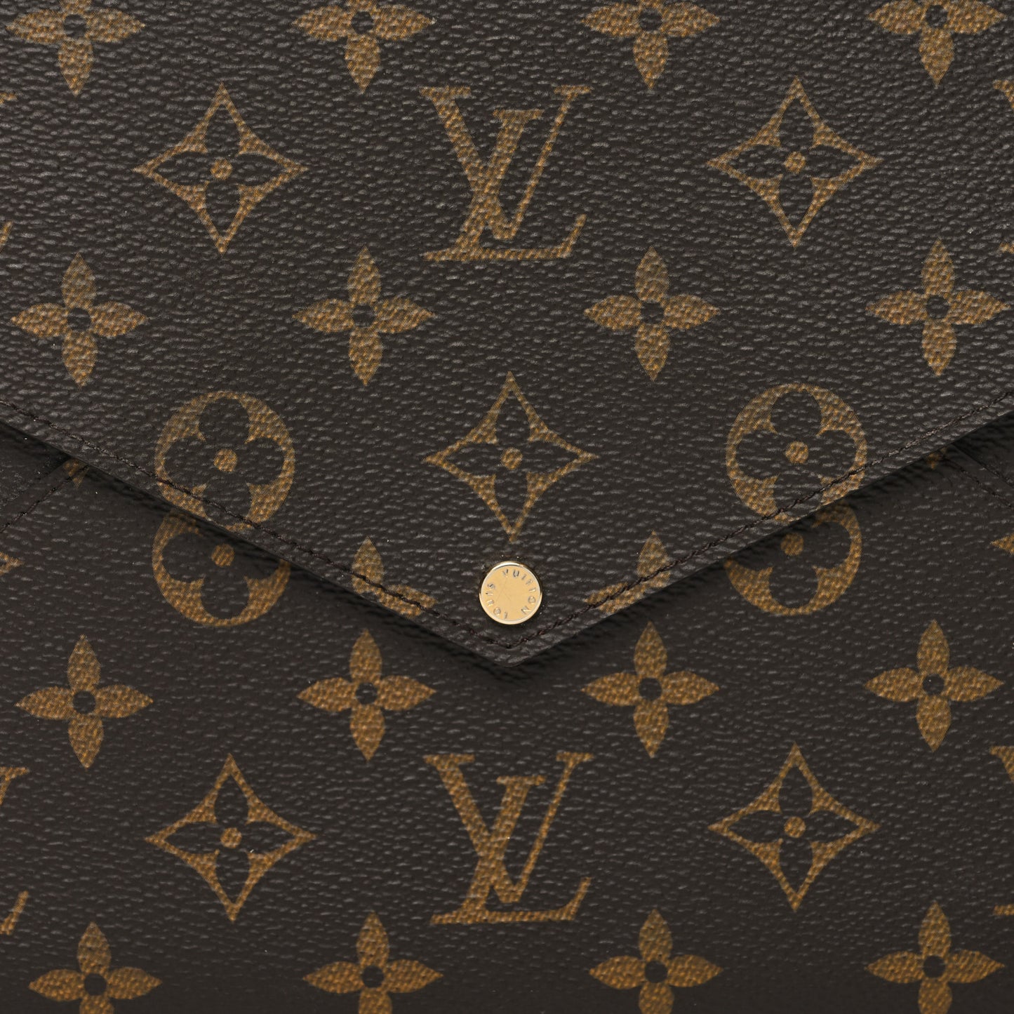 Monogram Rivets Enveloppe