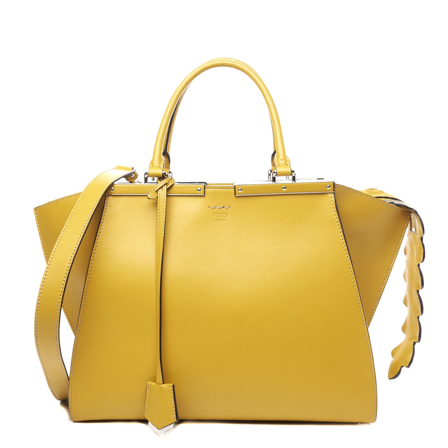 Vitello Dolce Croc Tail Petite 3Jours Tote Chantilly