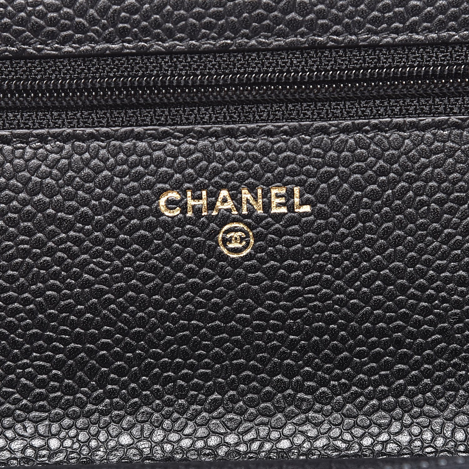 Chanel Caviar Quilted Wallet On Chain WOC Black 6 of 11