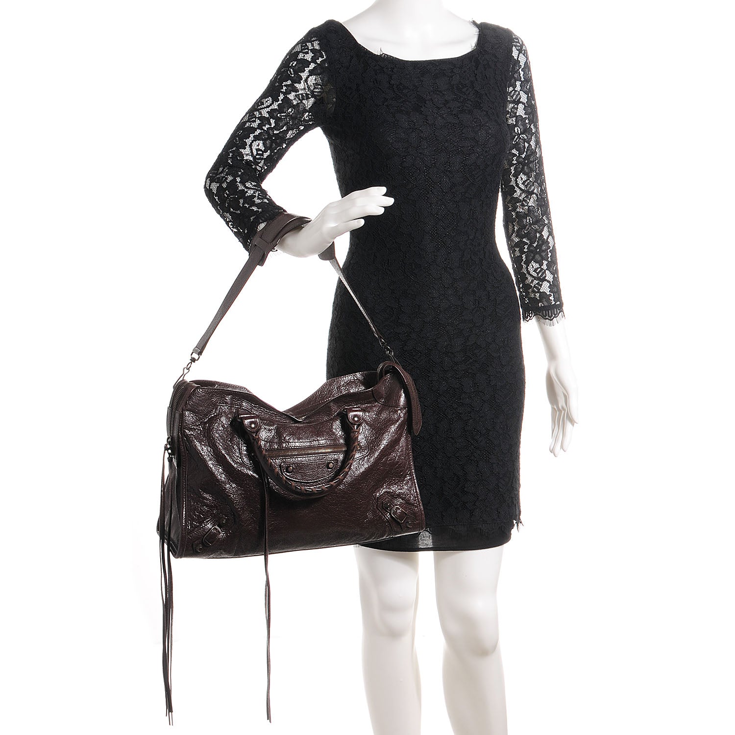 Balenciaga Agneau Classic Hardware City Charbon 2 of 13