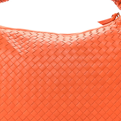 Bottega Veneta Nappa Intrecciato Large Veneta Hobo Orange 8 of 10