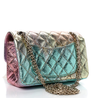 Chanel Metallic Goatskin Quilted Mini 2.55 Reissue Flap Multicolor 2 of 4