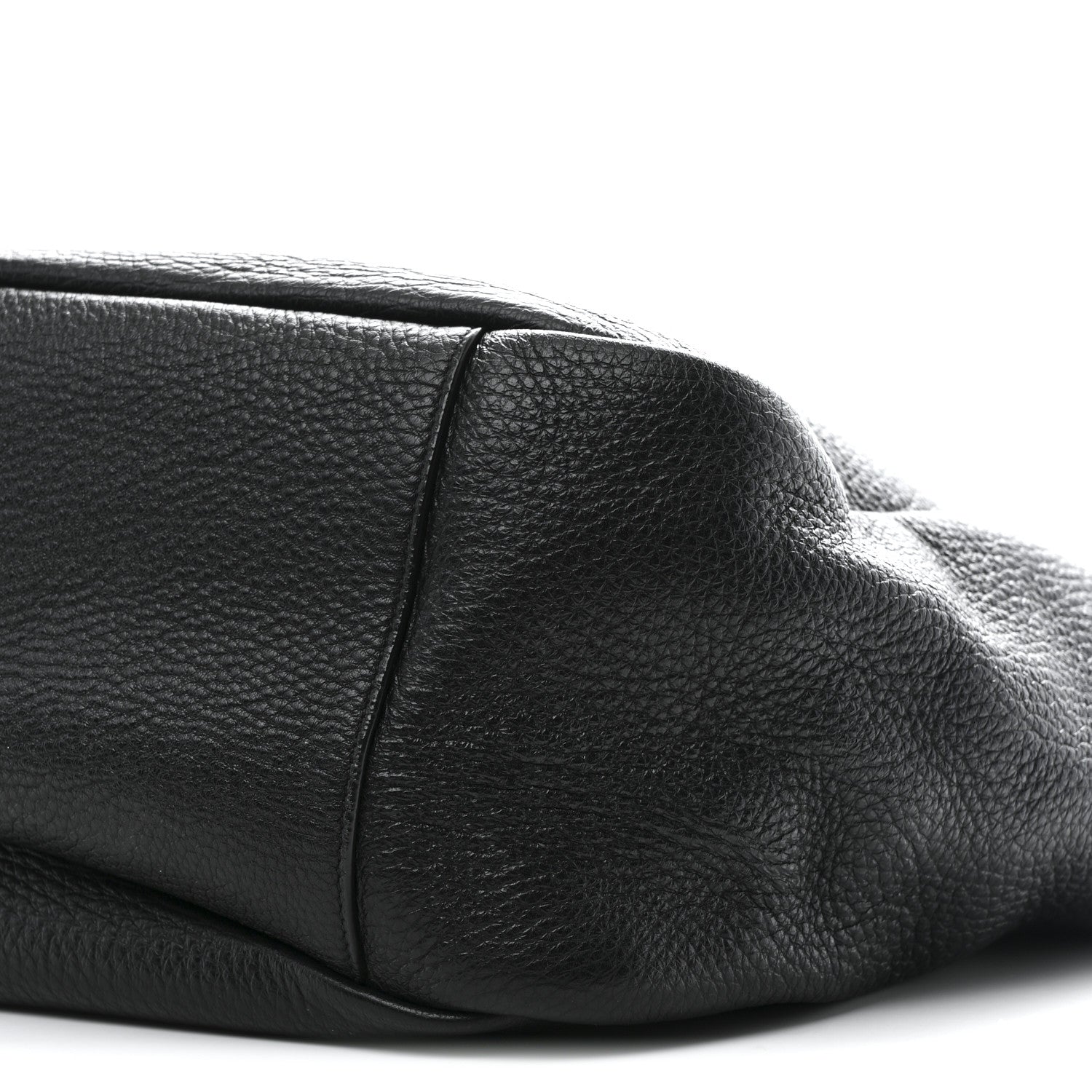 Saint Laurent Grained Deerskin Bea Tote Black 9 of 9