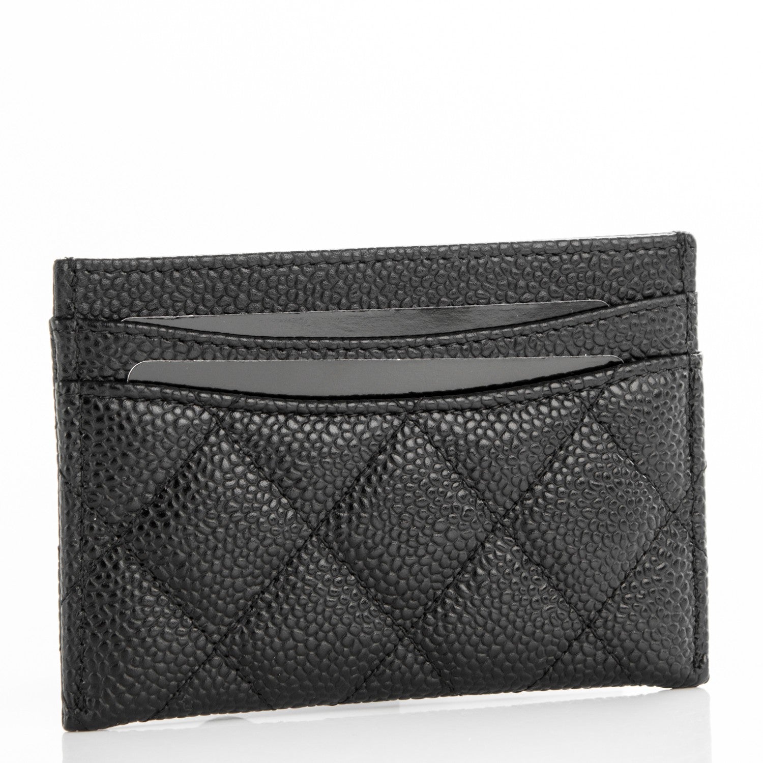 Chanel Caviar Quilted Card Holder Black 3 of 7