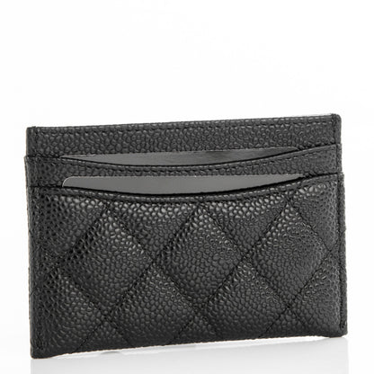 Chanel Caviar Quilted Card Holder Black 3 of 7