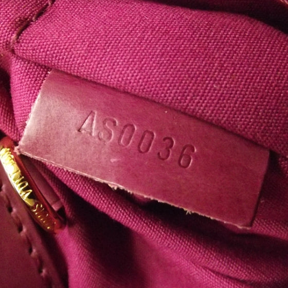 Monogram Denim Quilted Linda Fuchsia