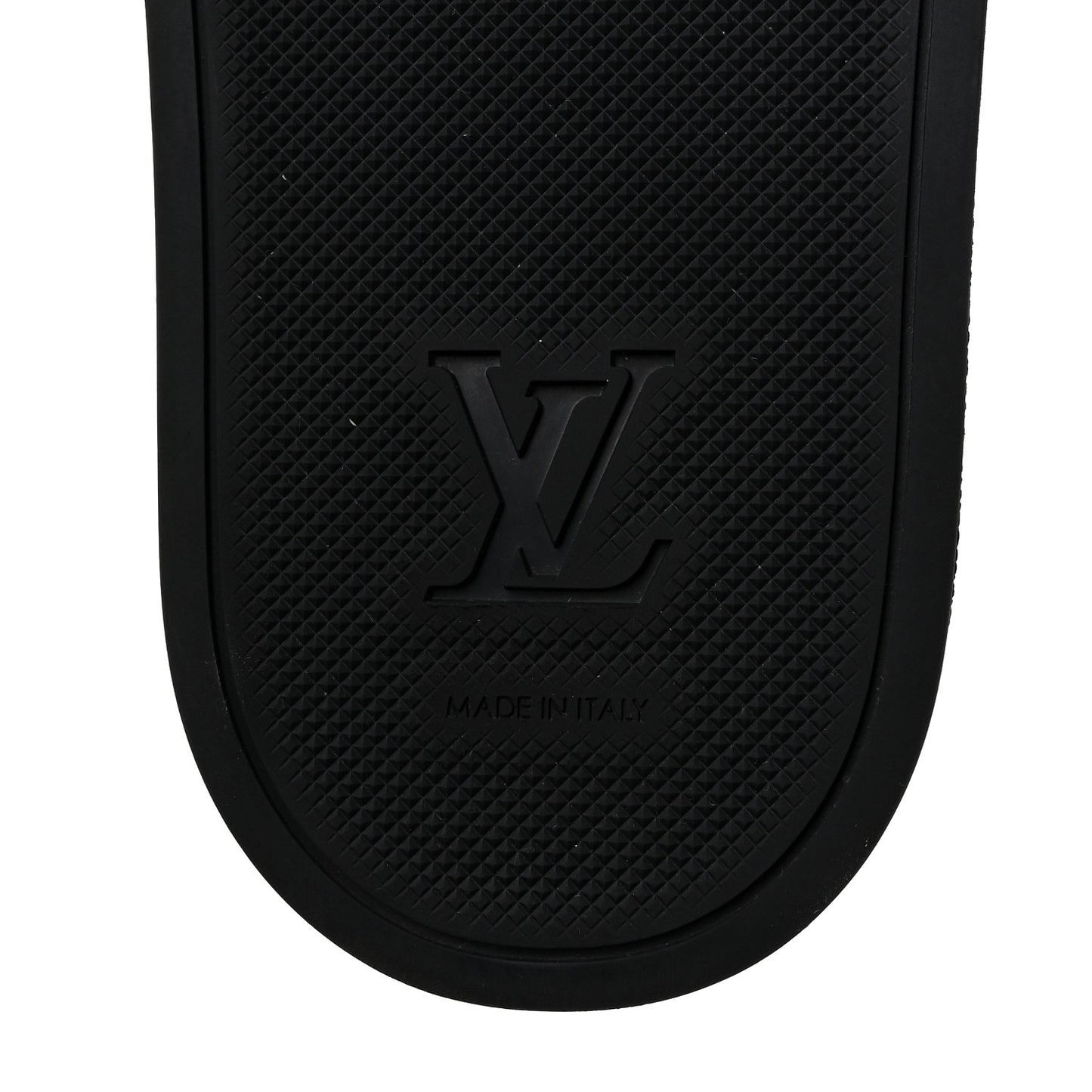 Rubber Monogram Mens Waterfront Mules 8.5 Macassar