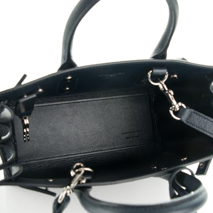 Saint Laurent Grained Calfskin Nano Sac De Jour Navy Blue 5 of 8