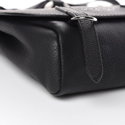 Burberry Soft Grain Calfskin Baby Bridle Saddle Bag Black 11 of 14