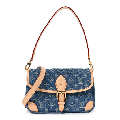 Louis Vuitton Monogram Denim Diane Blue 1 of 9
