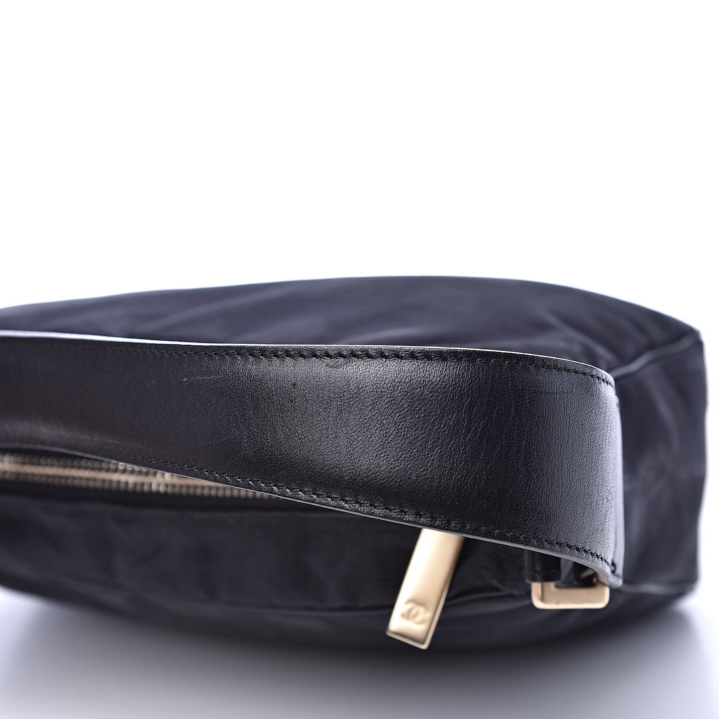 Nylon Travel Hobo Black