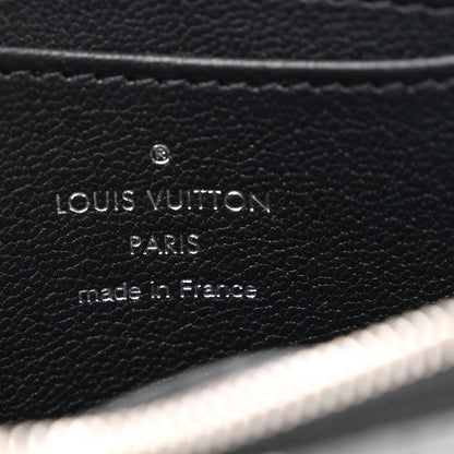 Louis Vuitton Snakeskin Monogram Zippy Padlock Coin Purse Black 6 of 7