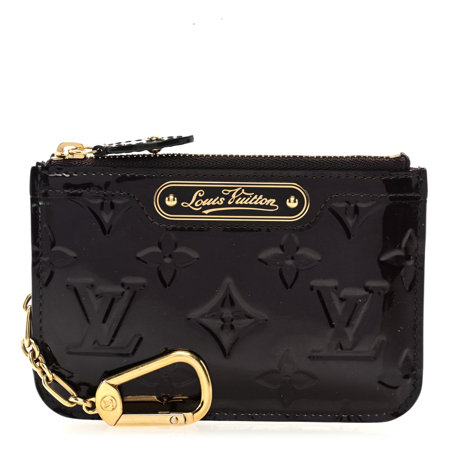Vernis Key Pouch Amarante