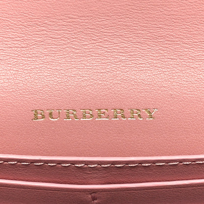 Burberry Grained Calfskin Somerset Marais Long Wallet Dark Cyan 6 of 8