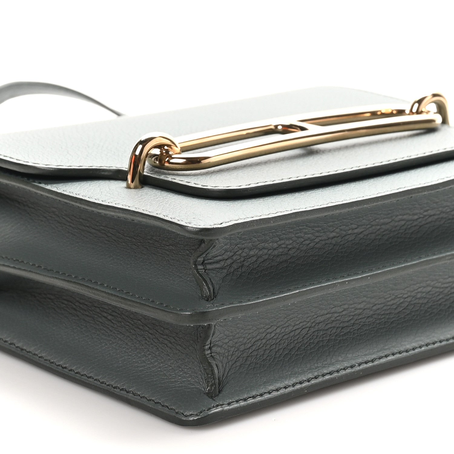 Hermes Evercolor Mini Sac Roulis Vert Amande 9 of 11
