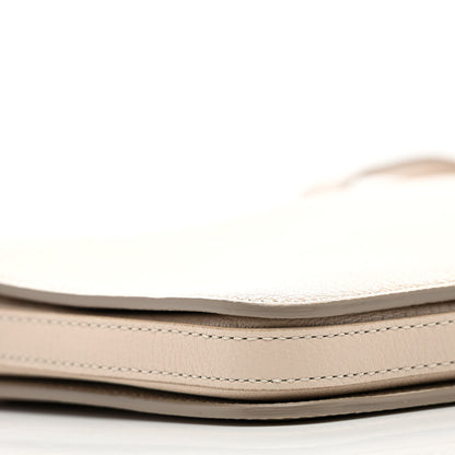 Burberry Grainy Goatskin Penhurst D-Ring Triple Zip Crossbody Bag Beige 9 of 13