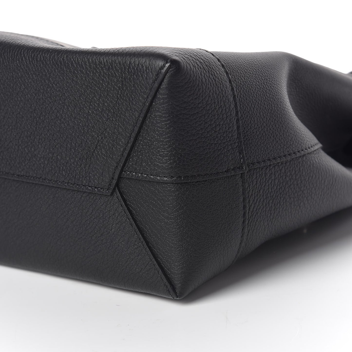 Calfskin Lockme Backpack Black