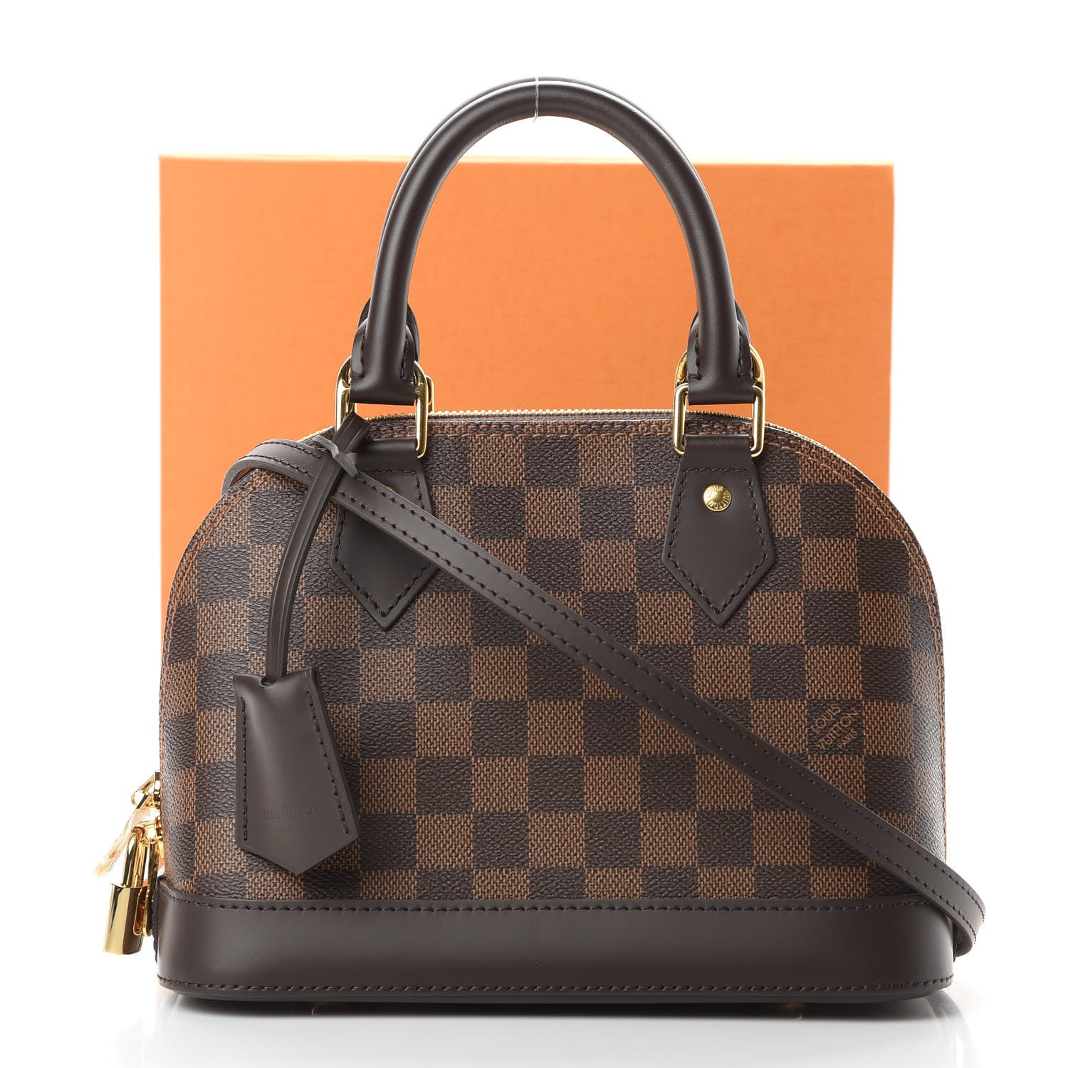 Louis Vuitton Damier Ebene Alma BB 12 of 12