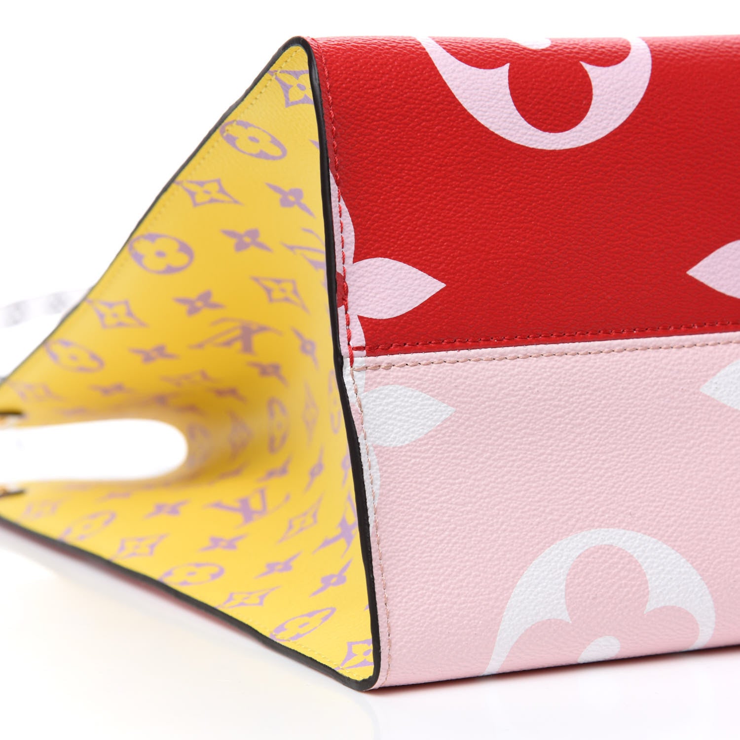Louis Vuitton Monogram Giant Onthego GM Rouge Rose 7 of 11