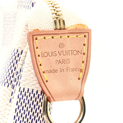 Louis Vuitton Damier Azur Mini Pochette Accessories 6 of 8