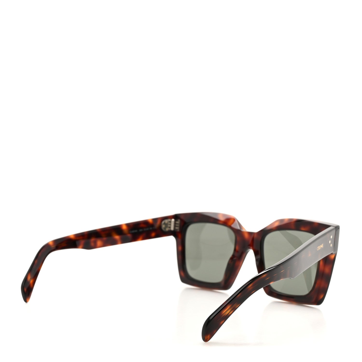 Celine Acetate Square Sunglasses CL401301 Tortoise 1776216