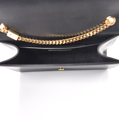Saint Laurent Calfskin Medium Monogram Kate Satchel Black 5 of 8