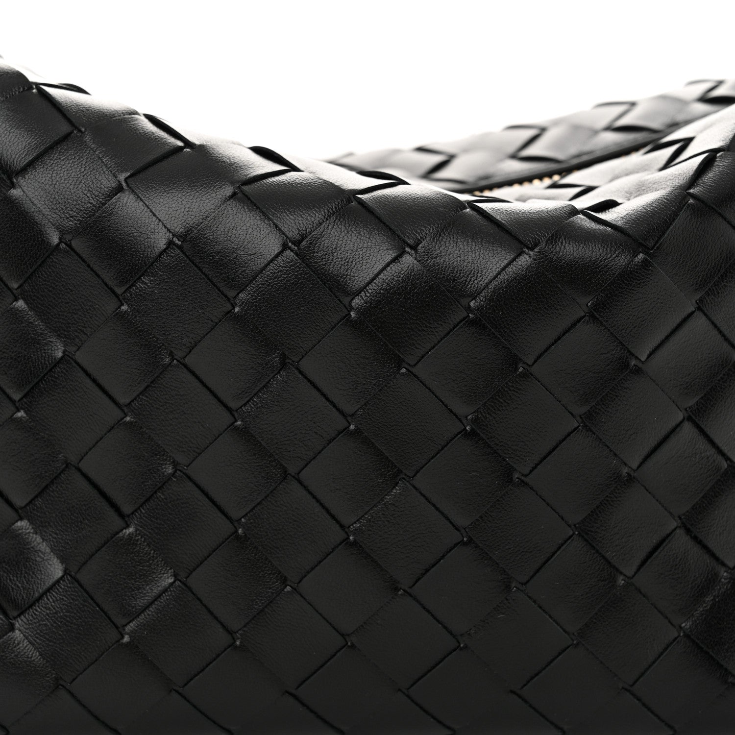 Bottega Veneta Calfskin Nappa Intrecciato Mini Wallace Black 8 of 10