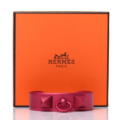 Hermes Aluminium Sunset Medor Bracelet T2 Rose Couture 5 of 5