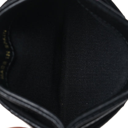 Chanel Caviar Quilted Crystal Card Holder Black 5 of 9