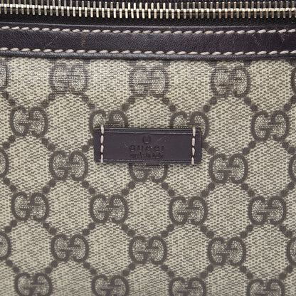 Gucci GG Supreme Monogram Belt Bag Dark Brown 8 of 8